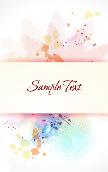 Flower illustrations vector background 24