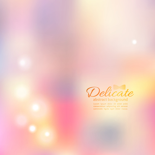 Halation colored blurred background vector material 02