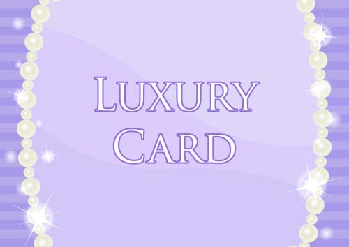 luxury jewelry card 