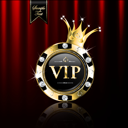 vip royal luxury background vector background 
