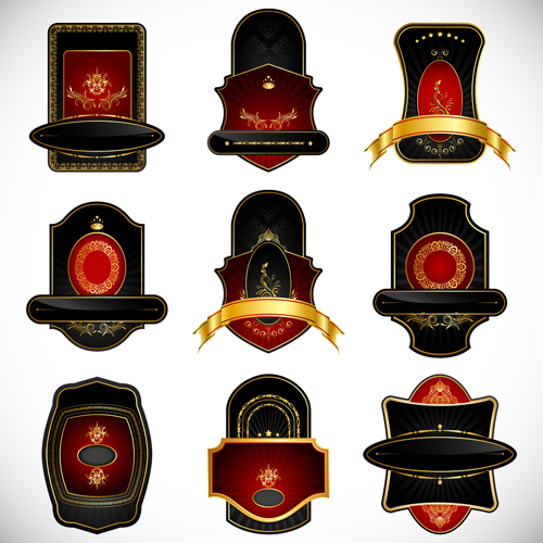 royal luxury design badge 