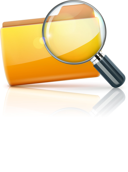 Different Magnifier vector elements 03