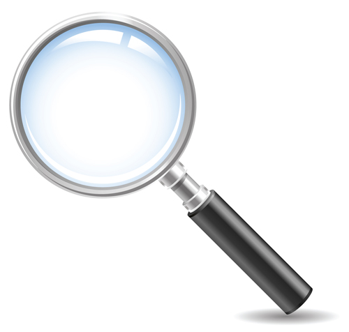 Different Magnifier vector elements 04