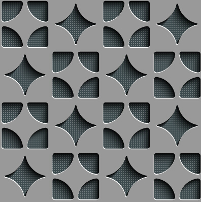 erforated seamless vector pattern 04 Metal perforated seamless vector pattern 04