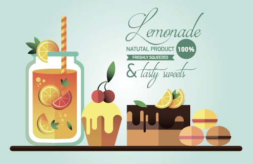 Nature product food vector material 01