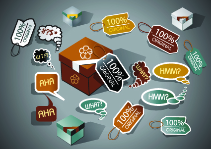 Promotion stickers and tags vector 03
