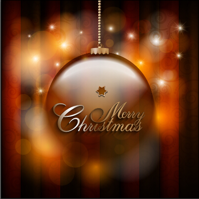 Set of christmas ball creative vector design 03