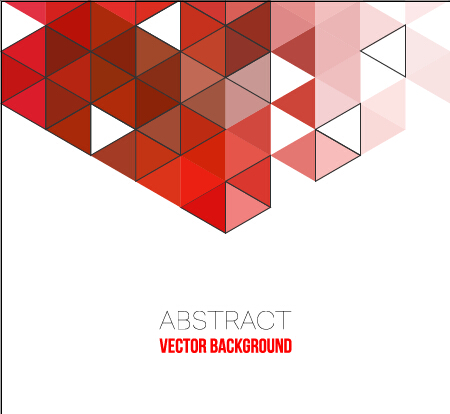 Triangle modern background material 01