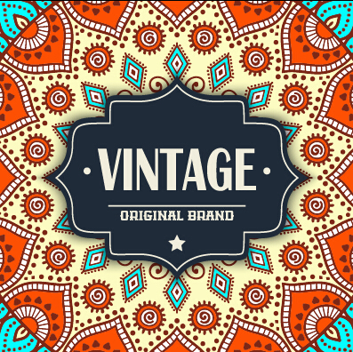 vintage pattern ethnic Backgrounds background 