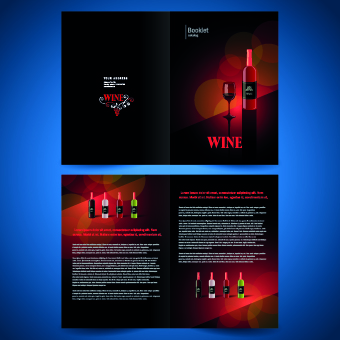 wine poster design cover 