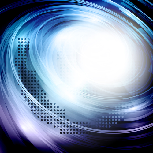 Shiny concept backgrounds art vector set 01