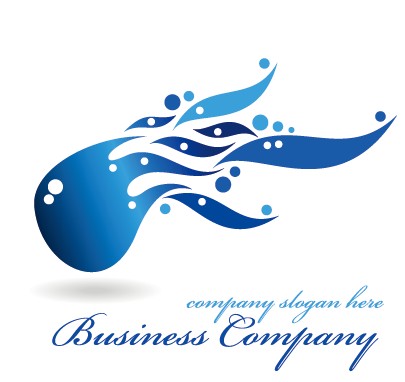 logos logo creative business blue 