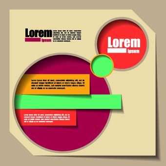 Delicate business templates background vector 05