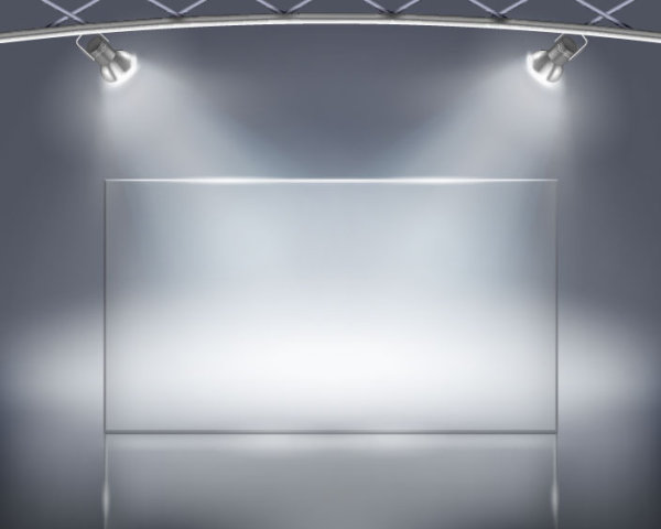 Set of Light and Panels elements vector 03