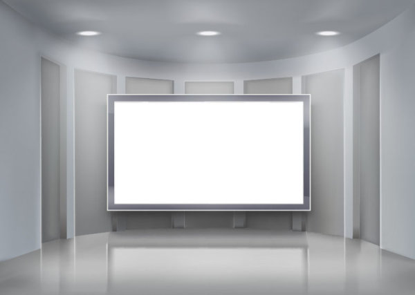 Set of Light and Panels elements vector 04