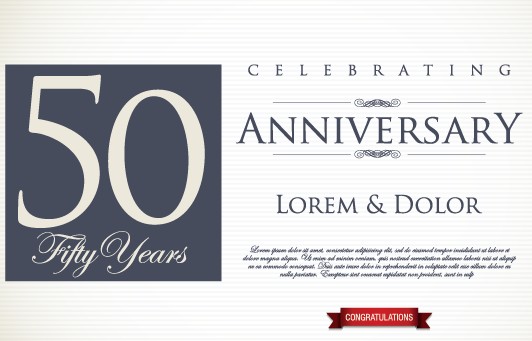 Creative anniversary celebrating poster design vector 05