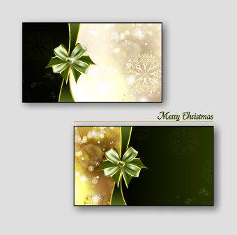 christmas cards card bow beautiful 