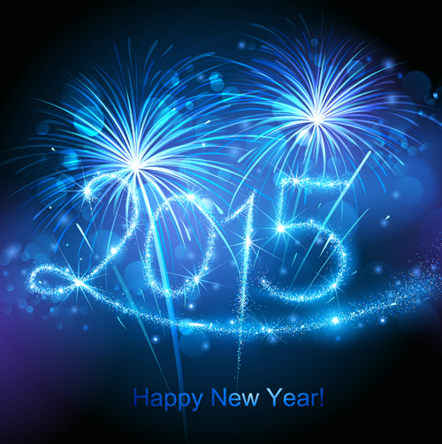 new year Fireworks 2015 