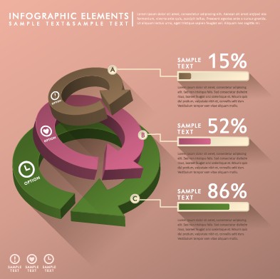 Business Infographic creative design 807