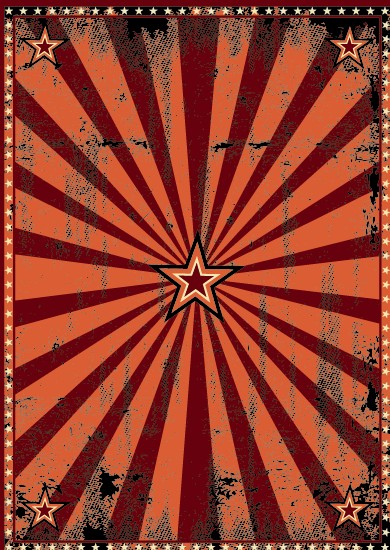 Vintage circus background vector graphic 04