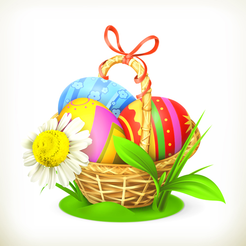 Classic easter egg vector design 01