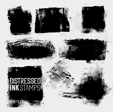 Different ink marks effect vector 04