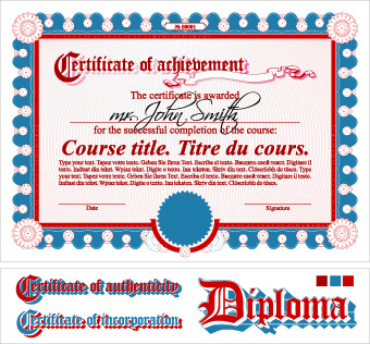 element diploma Design Elements certificate 