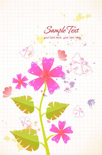 vector background illustrations illustration flower 