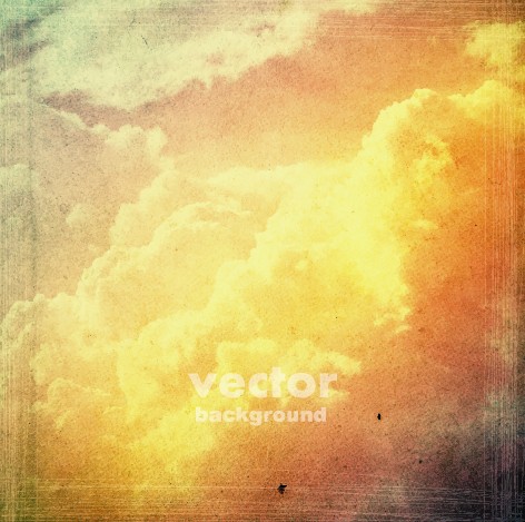 Old grunge vector background set 03
