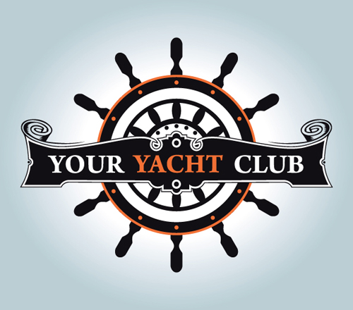 Rudder elements label vector