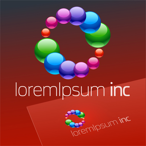 Huge collection of company logos creative vector 10