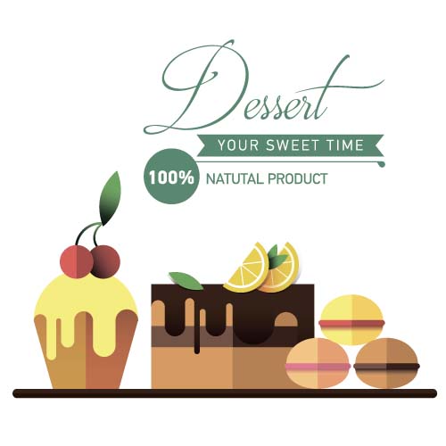 Nature product food vector material 02