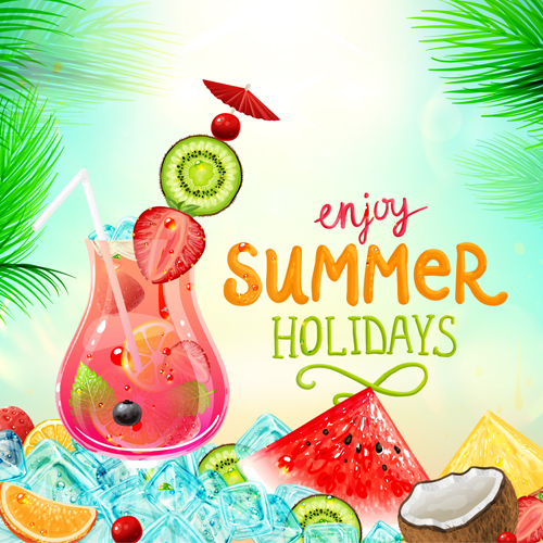 vector background summer holidays holiday creative Backgrounds background 