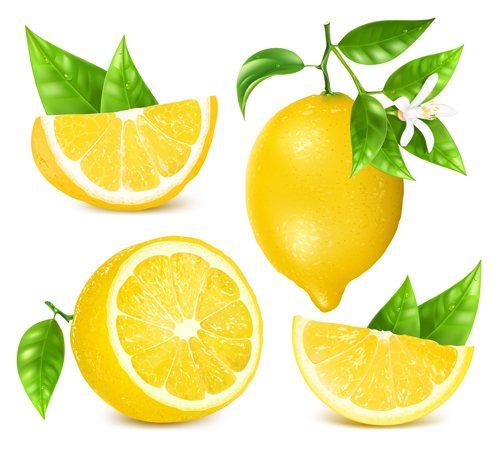 yellow material lemon 
