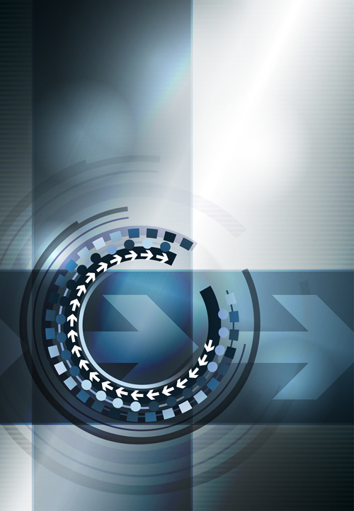 Shiny concept backgrounds art vector set 05