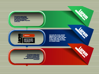 Delicate business templates background vector 03