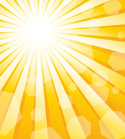 Dazzle sunshine background vector 01