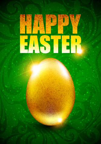 Set free vector Color Egg background 03