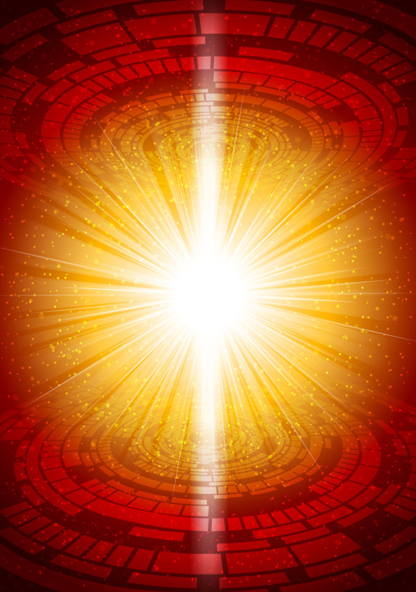 Brilliant Luminous background free vector 02