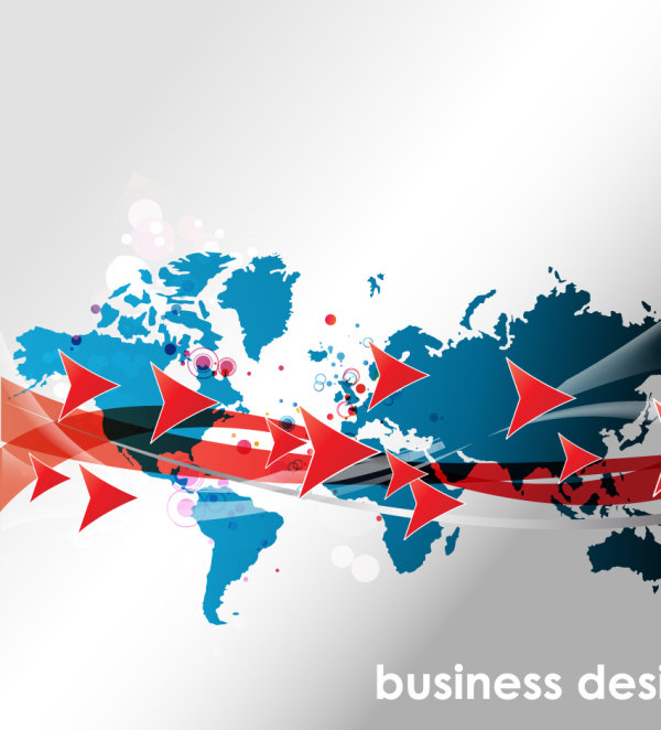 Vivid Arrow vector background mix 04