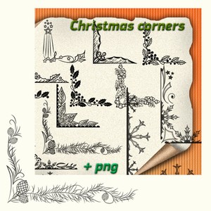 Christmas Corners Brushes Christmas Corners Brushes