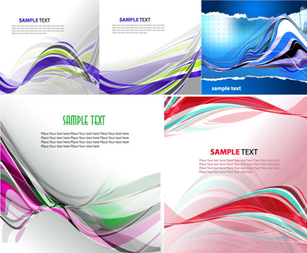 wavy line background art