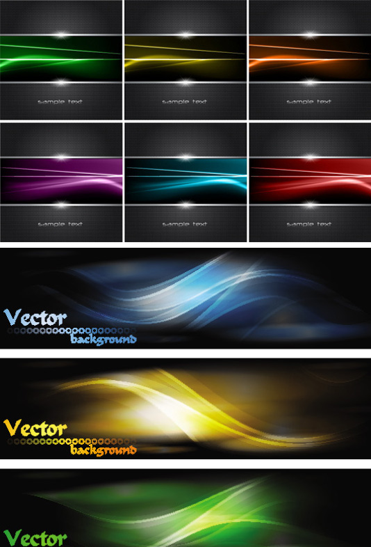 Dream halo background vector