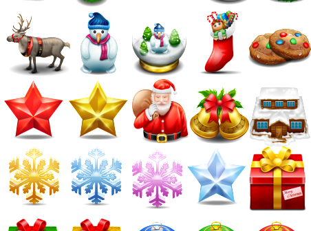 icons christmas 