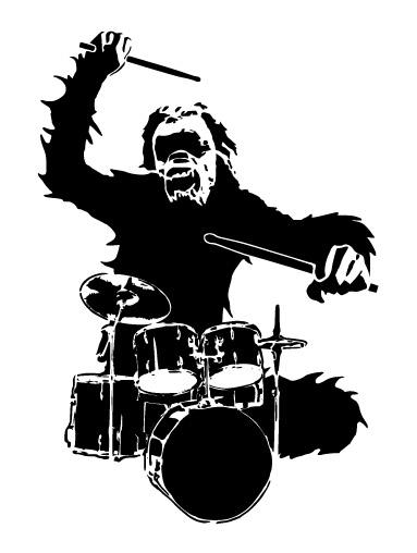 drums Chimpanzees 