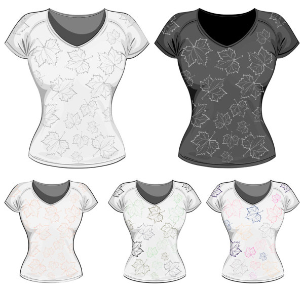 Clothes template design vector 11