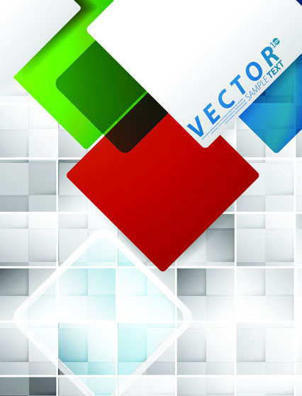 Stylish Abstract vector background art 04