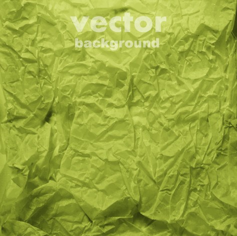Colored crumpled paper vector background 01