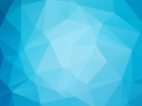 Embossment triangular blue background vector 02