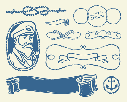 nautical material hand-draw hand drawn hand 